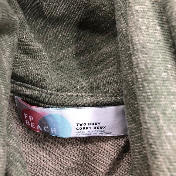 Free People FP Beach Cocoon Cowl Neck Pullover Sweater Tunic Top Sweatshirt OS - Picture 7 of 8